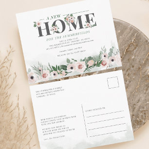 Cartão Postal De Anúncio Movimentamos o movimento legante