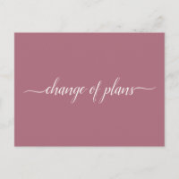 Mudança de Planos Casamento Cancelado Adiado Rosa