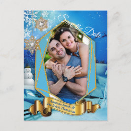 Cartão Postal De Anúncio Natal e Ano Novo de 2024