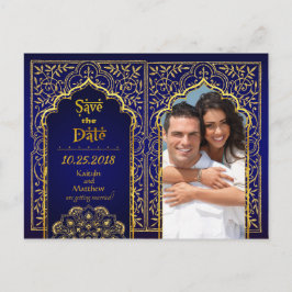 Cartão Postal De Anúncio Noites árabes de Bollywood salvam a data