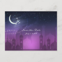 Noites Árabes Luar Roxo Marroquino Salva Data
