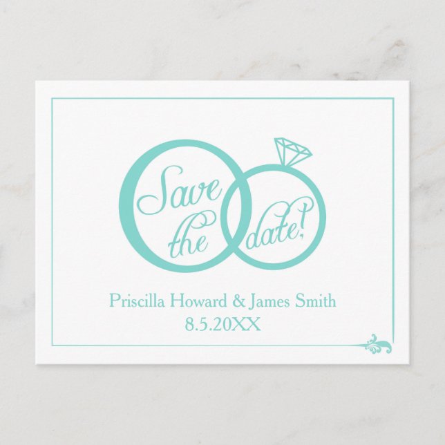 Cartão Postal De Anúncio Nós Fazemos! Salve a Data (Frente)