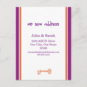 Cartão Postal De Anúncio Nós movemo-nos!