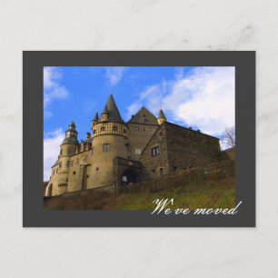 Cartão Postal De Anúncio Nós nos mudamos - totalmente personalizável!