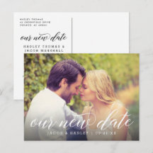 Nossa Nova Data Moderna Foto De Casamento Da Calig