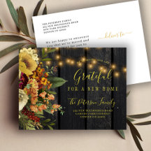 Nova casa para as férias Ação de Graças