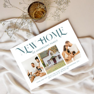 Cartão Postal De Anúncio Nova Página Inicial Simples Moderna 3 Foto Movendo