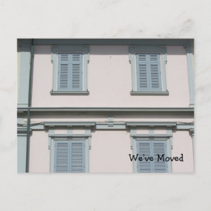 Cartão Postal De Anúncio Novo Endereço Nova Casa