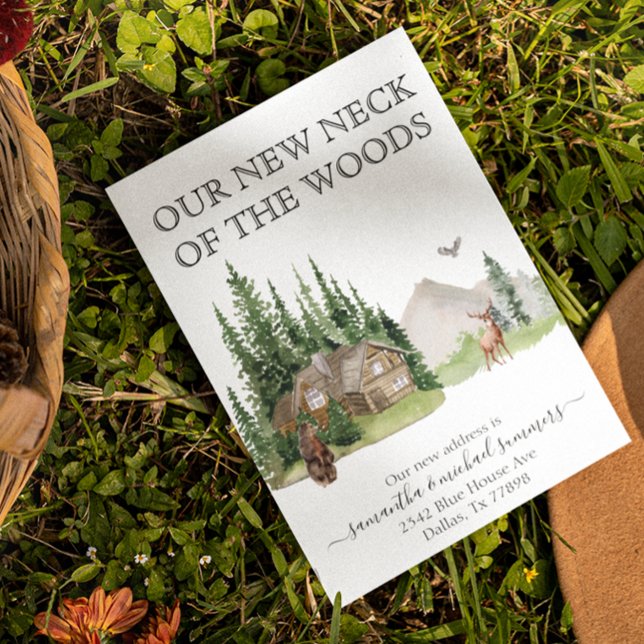 Cartão Postal De Anúncio Novo Lodge de Cabina de Comunicação de Movimentaçã (Criador carregado)