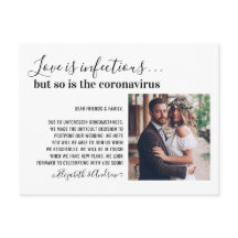 O amor é infeccioso Covid19 Foto Alterar a data