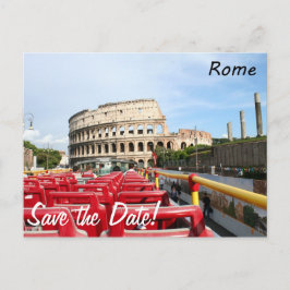 Cartão Postal De Anúncio O Coliseu em Roma