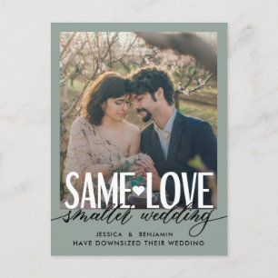 Cartão Postal De Anúncio O Mesmo Amor, Casamento Menor   Atualização de Cas