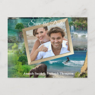 Cartão Postal De Anúncio Oceanos & Rios do Mundo, Lagos & Atividades Esport