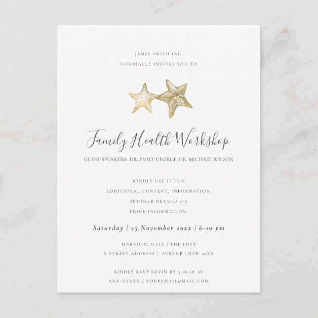 CARTÃO POSTAL DE ANÚNCIO OFICINA EVENTO ROSA MARINHO EUCALIPTO RUBORIZADO (Frente)