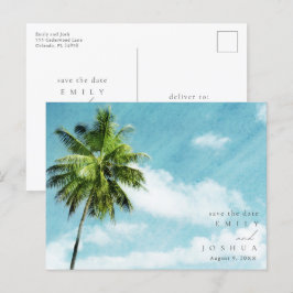 Cartão Postal De Anúncio Orçamento Simples para Casamento na Praia Economiz