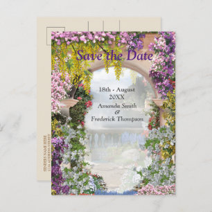 Cartão Postal De Anúncio País de origem italiano ao ar livre