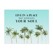 Palmeiras Motivacionais Dizendo Que O Ómbre Aqua S