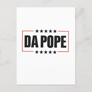Cartão Postal De Anúncio Papa Leão XIV Igreja Cristã Da Papa