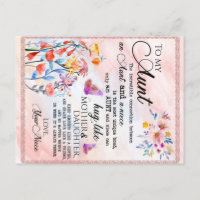 Para Minha Tia Presente, Borboleta Presente Da sob