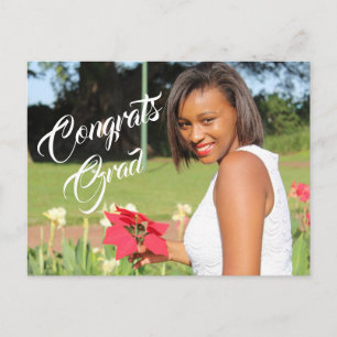 Cartão Postal De Anúncio Parabéns Formando Graduação de Foto