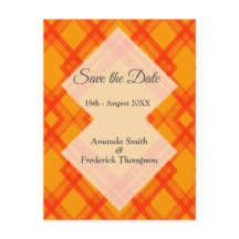 Parafraseado vermelho e amarelo/laranja