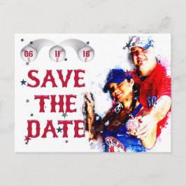 Cartão Postal De Anúncio PC-HOWARD de Casamento com Baseball,Opção 1