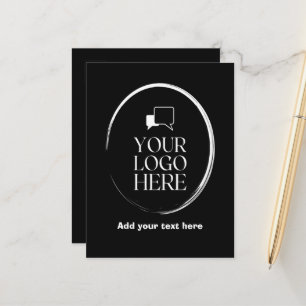 Cartão Postal De Anúncio Personalizado Adicione Seu Nome Foto Texto
