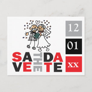 Cartão Postal De Anúncio Personalizar Salvar O Cartão De Data Feliz Dia De 