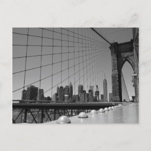 Cartão Postal De Anúncio Ponte de Brooklyn