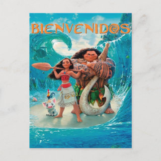 Cartão Postal De Anúncio Poster bienvenida Mohana