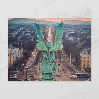 Cartão Postal De Anúncio Praça dos Heróis