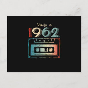 Cartão Postal De Anúncio Presentes de 60 Anos de Idade Feitos em 1962 Casse