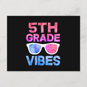 Cartão Postal De Anúncio Quinto Ano Viba Primeiro Dia da Escola