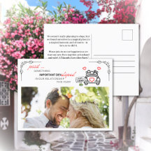 Recem casados - Nós Elografamos o Cartão-Postal de