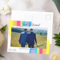 Recem casados Rainbow Recém-Casamento Fotográfico