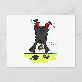 Cartão Postal De Anúncio Roda de Graduação