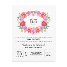 Rua de rosa de aquarela romântica