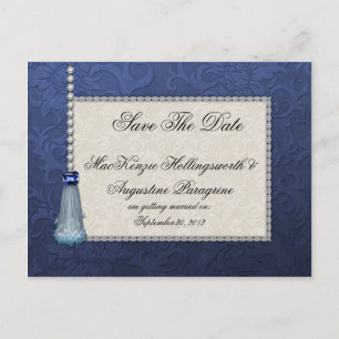 Cartão Postal De Anúncio Safiras Diamantes Pingente Azul no Damasco Salve