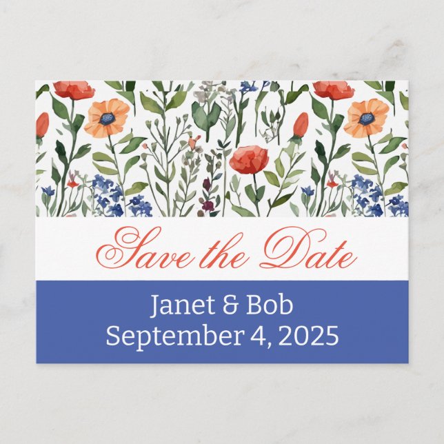 Cartão Postal De Anúncio Salvamento personalizável das pinks do cartão-post (Frente)