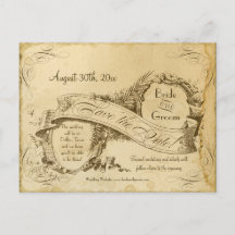 Salvar a data - Casamento vintage 1 do chá