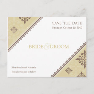 Cartão Postal De Anúncio SALVAR A DATA:: inclinação 9