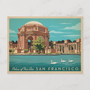 Cartão Postal De Anúncio Salvar a data San Francisco, CA 2