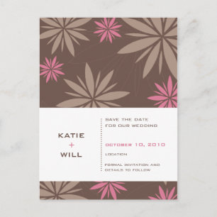 Cartão Postal De Anúncio SALVAR A DATA: vitalidade