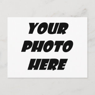 Cartão Postal De Anúncio Salvar a PARTE DIANTEIRA A02 da FOTO do