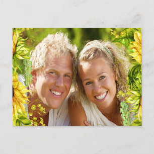 Cartão Postal De Anúncio Salvar o Cartão-postal de data