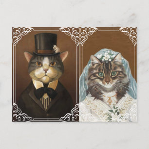 Cartão Postal De Anúncio salve a data