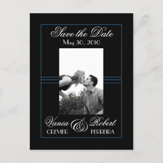 Cartão Postal De Anúncio Salve a Data