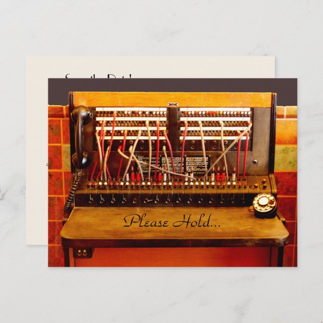 Cartão Postal De Anúncio Salve a Data Festa de 60º Aniversário (Frente/Verso)