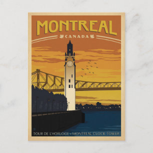 Cartão Postal De Anúncio Salve a Data   Montreal, Canadá