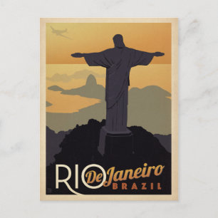 Cartão Postal De Anúncio Salve a Data   Rio De Janeiro, Brasil